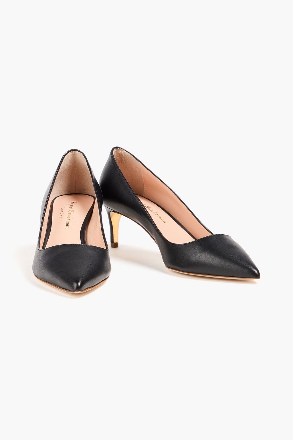 RUPERT SANDERSON New Nora leather pumps
