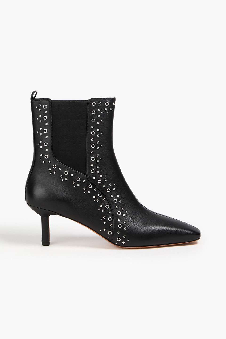 3.1 Phillip Lim Eyelet-embellished Leather Ankle Boots In Black