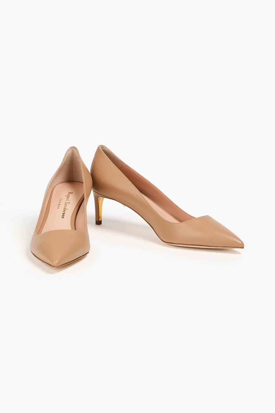  Rupert Sanderson - New Nora Leather Pumps - Neutral - Eu 36 
