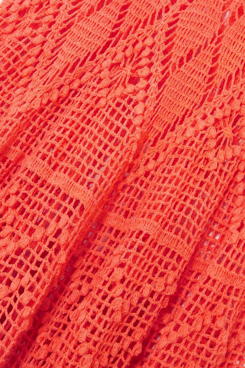 ALIX PINHO Sophia open-back crocheted cotton maxi dress