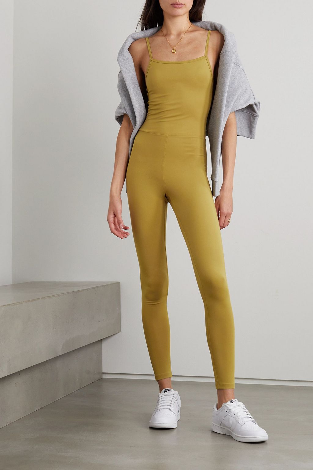 GIRLFRIEND COLLECTIVE جمبسوت من نسيج مطاط معاد تدويره
