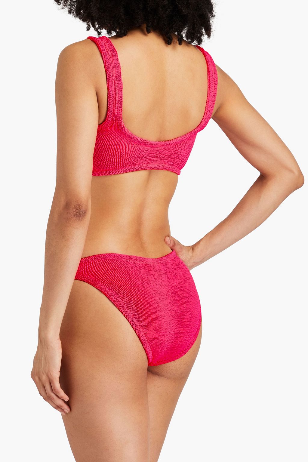 HUNZA G Xandra seersucker bikini