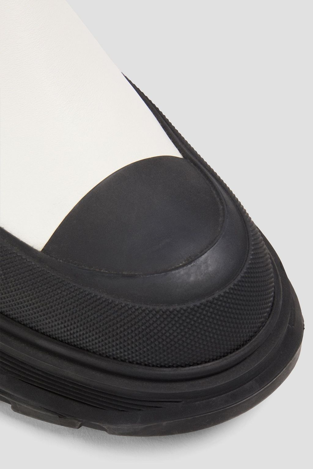 MCQUEEN Tread Slick leather Chelsea boots