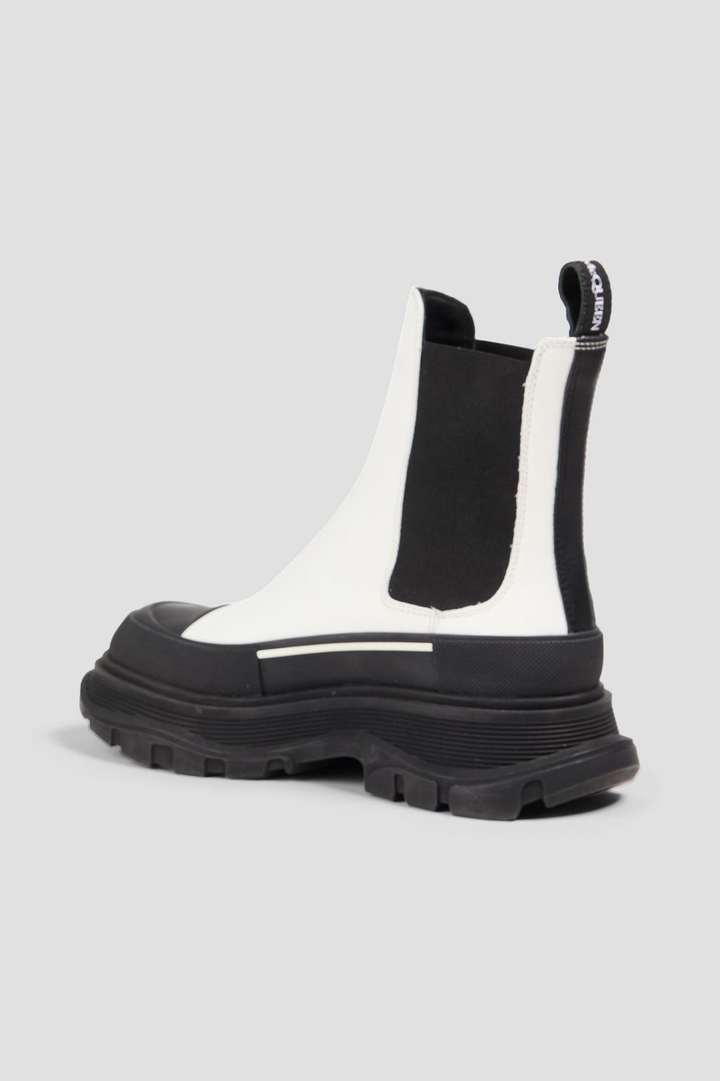MCQUEEN Tread Slick leather Chelsea boots