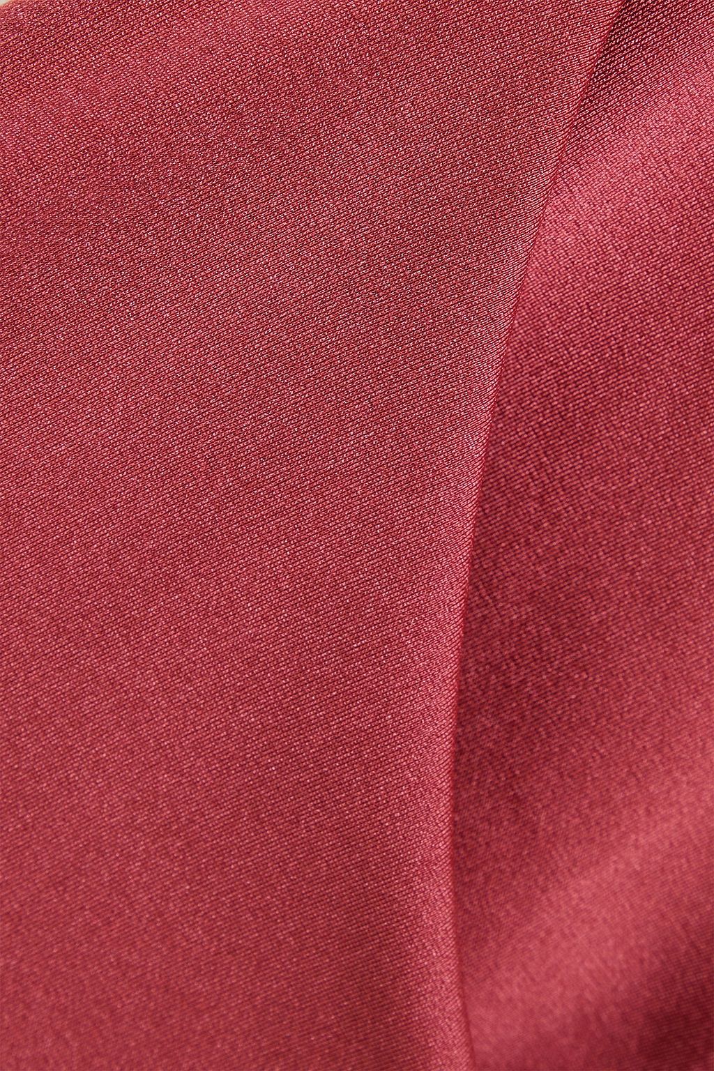 JADE SWIM قطعة بيكيني سفلية بخصر منخفض الارتفاع ومزينة بربطات