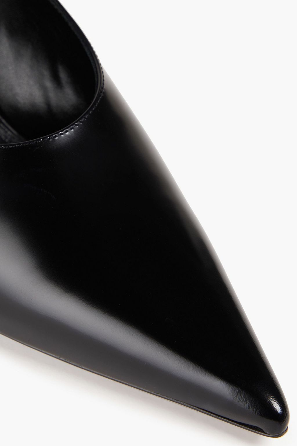 GIVENCHY Show brushed-leather slingback pumps