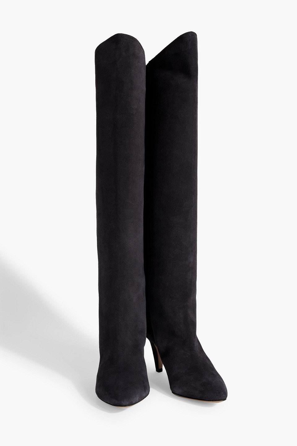ISABEL MARANT LASPI SUEDE KNEE BOOTS 