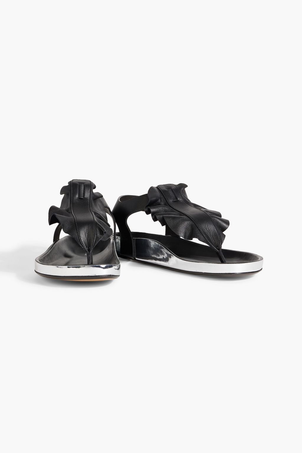 ISABEL MARANT Isele ruffled leather sandals