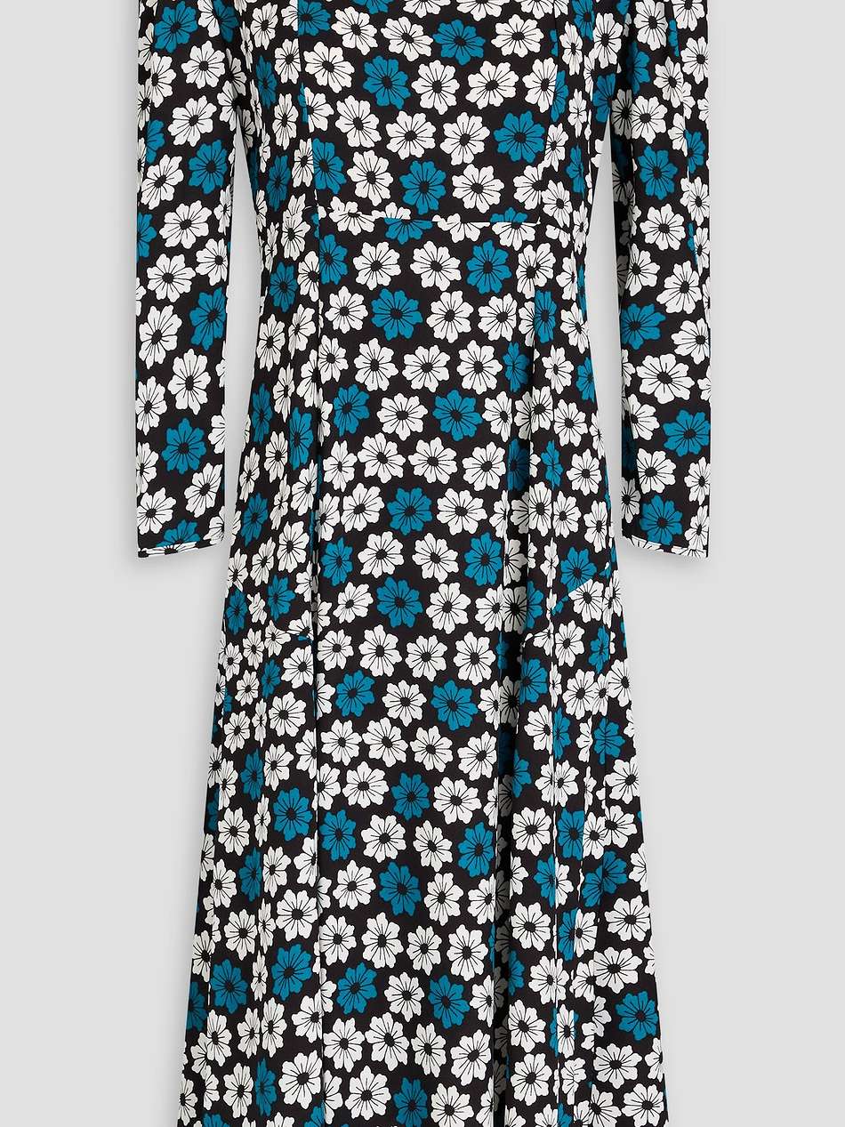 joanna floral-print crepe midi dress