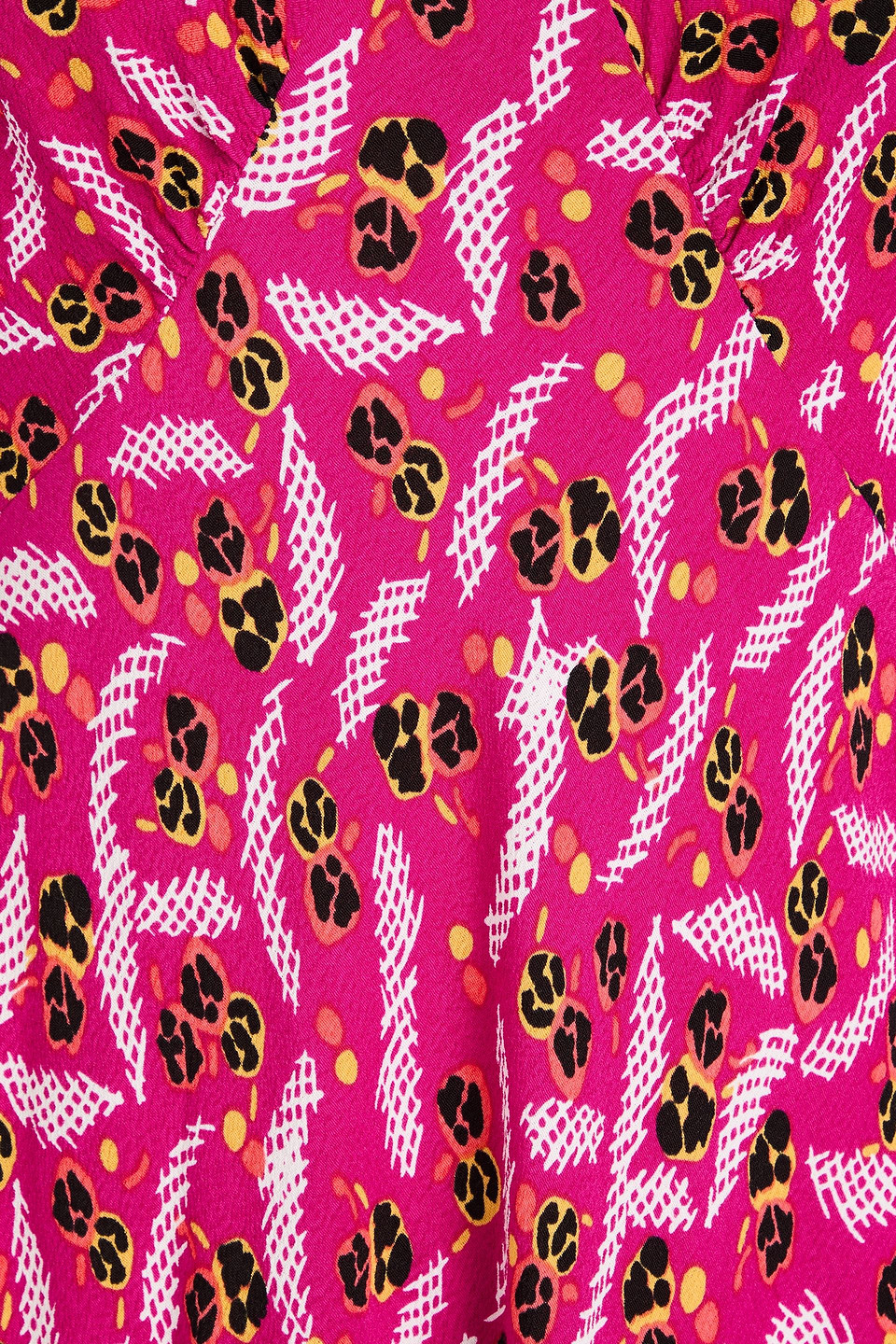 Diane Von Furstenberg Jemma Floral Midi Dress In Magenta