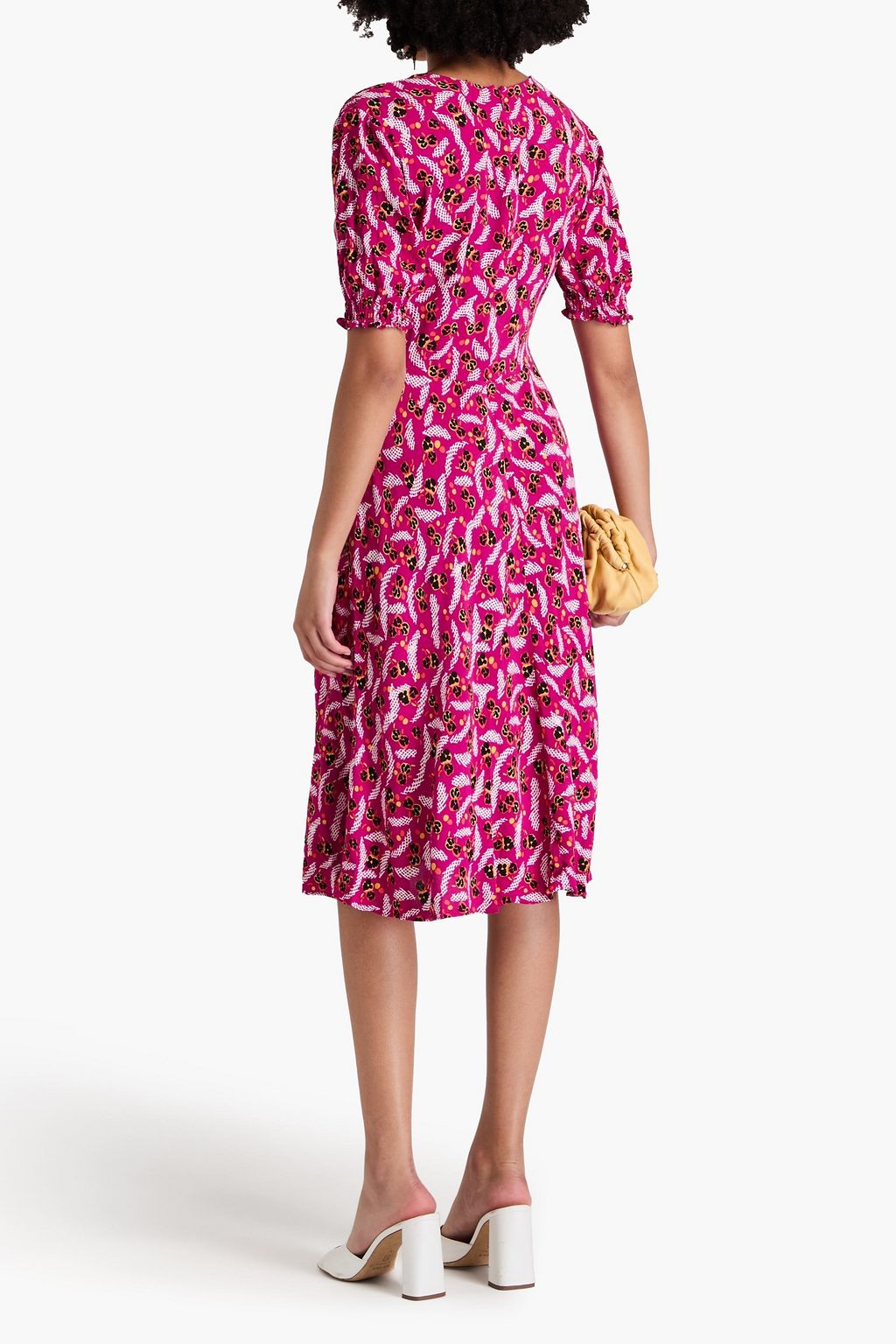 DIANE VON FURSTENBERG Jemma printed crepe dress
