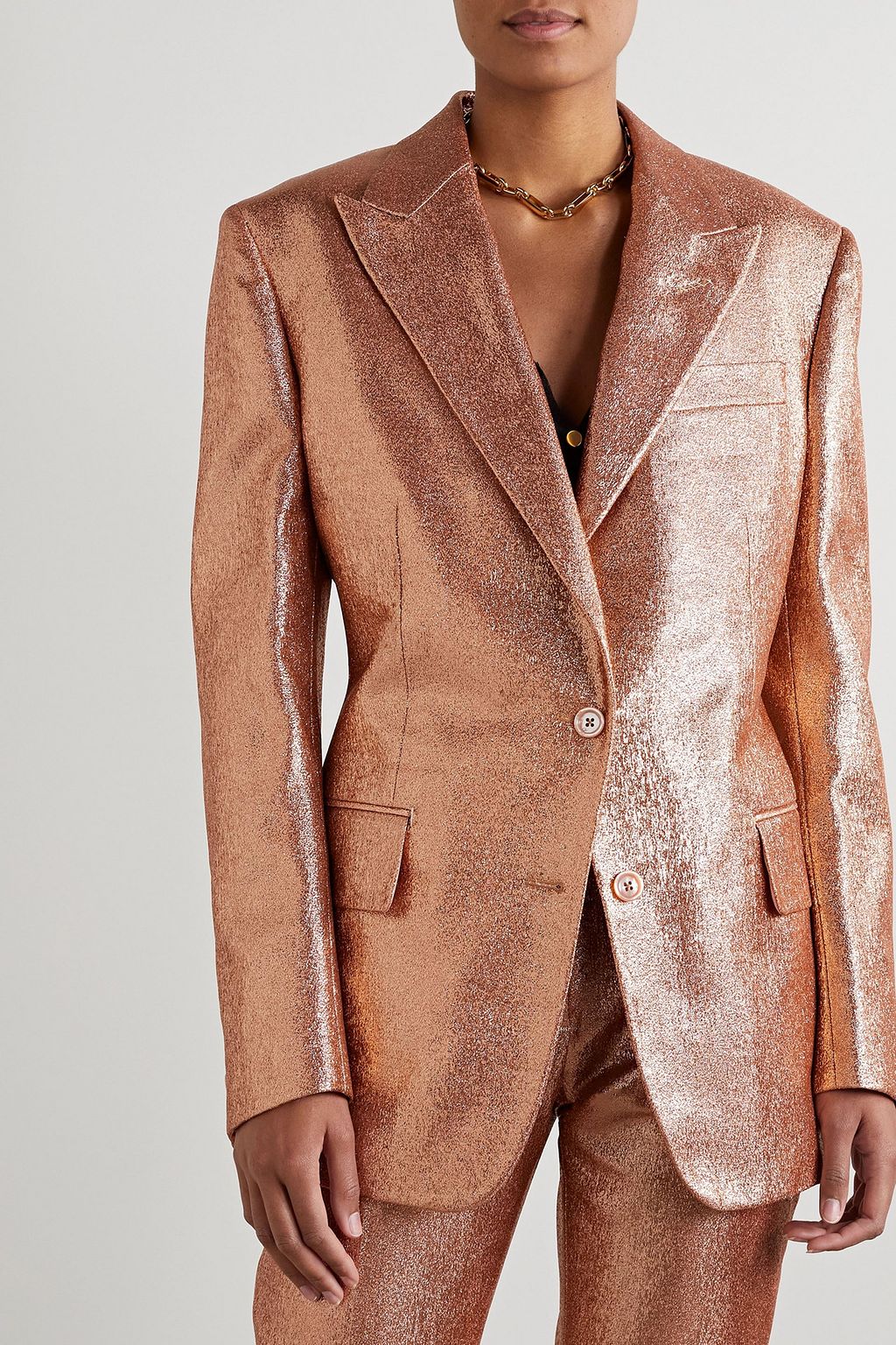 TOM FORD Blazer aus Lamé