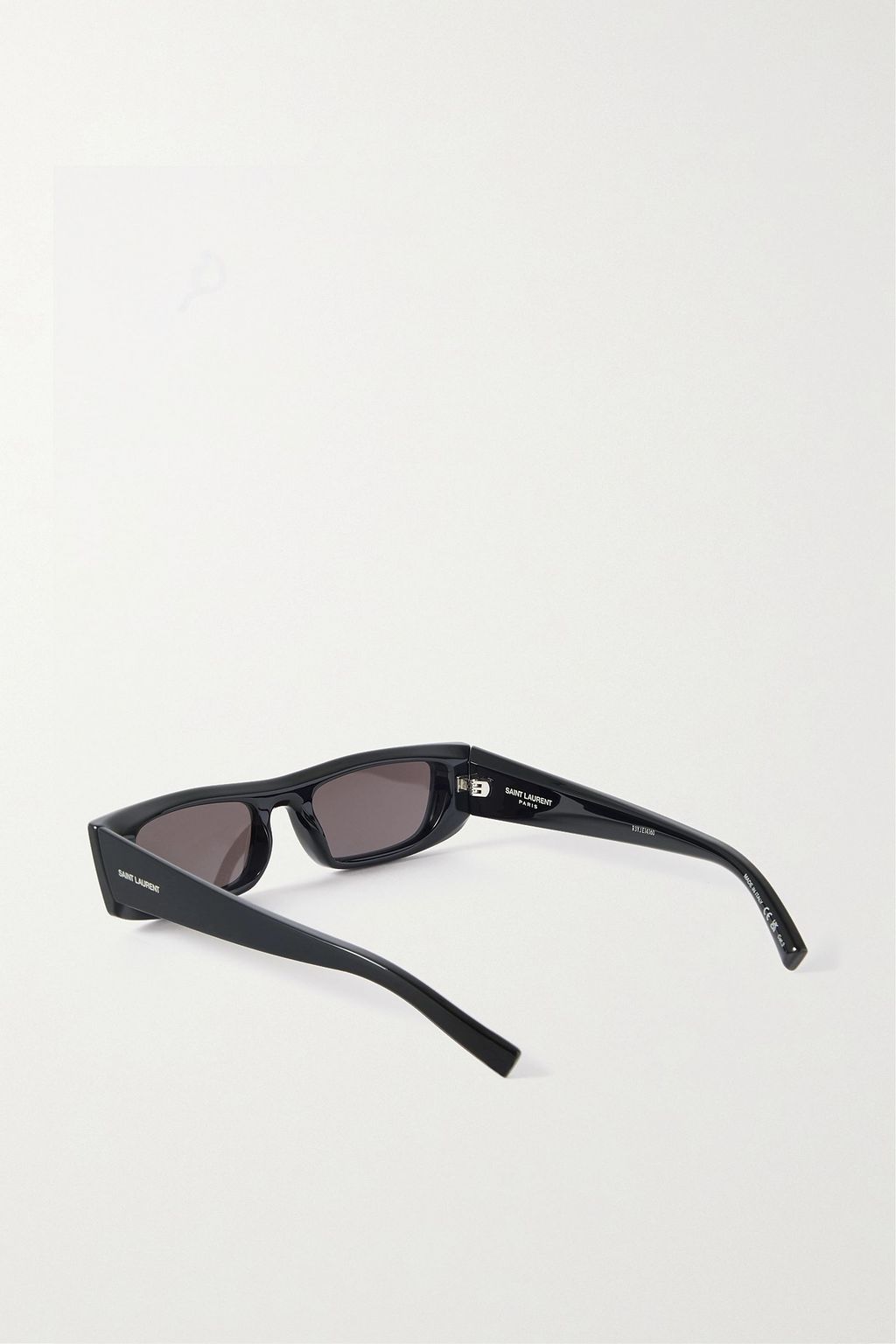 SAINT LAURENT Rectangular-frame acetate sunglasses