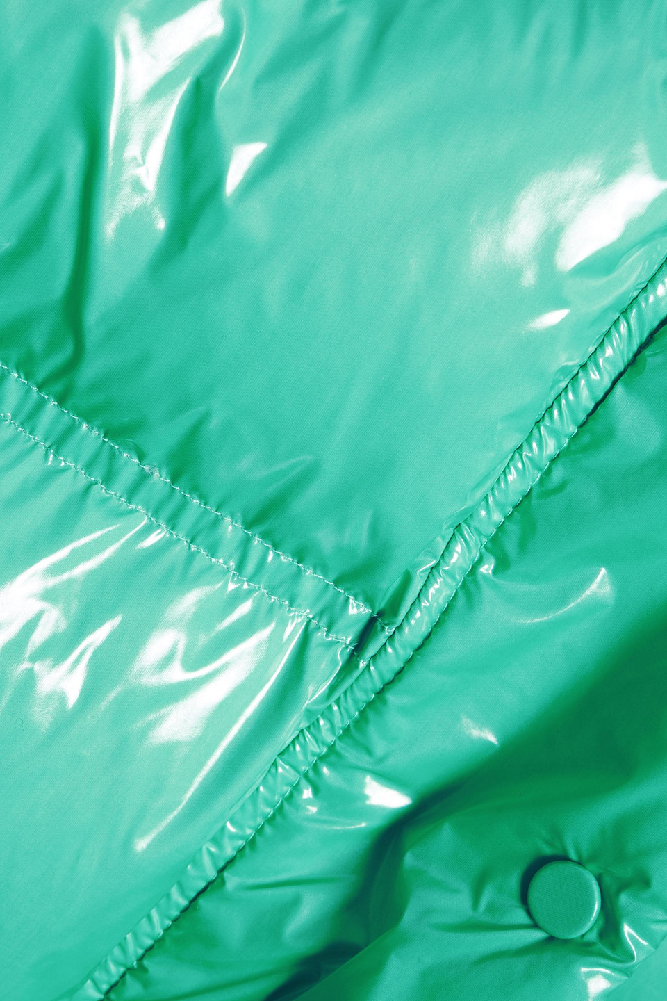 STAND STUDIO LORI QUILTED VINYL DOWN JACKET