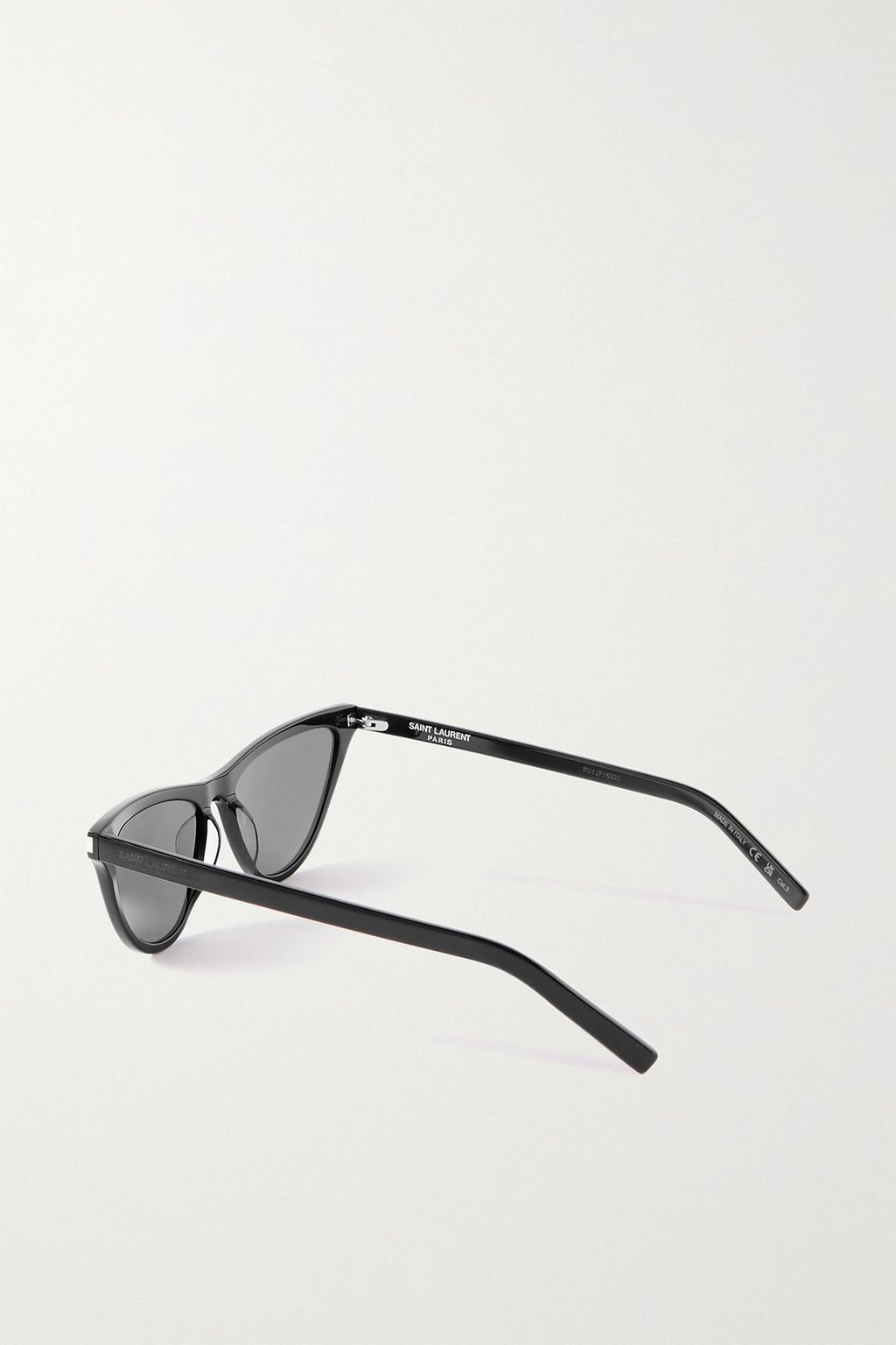 SAINT LAURENT Cat-eye acetate sunglasses