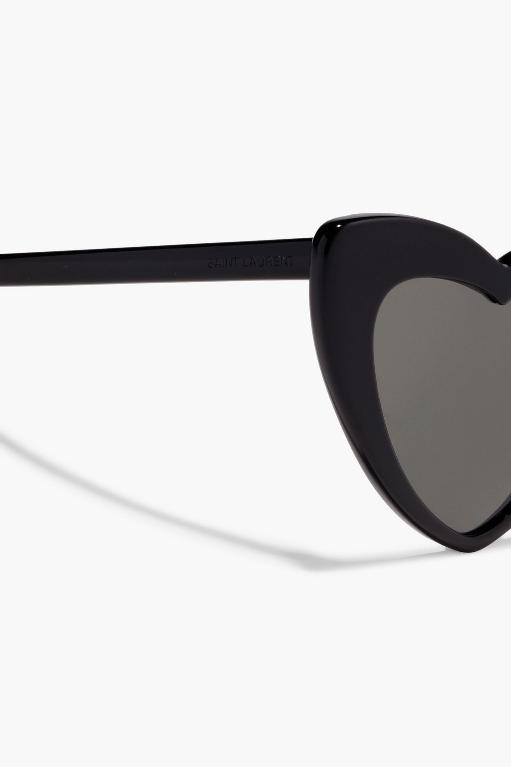 SAINT LAURENT Loulou heart-shaped acetate sunglasses