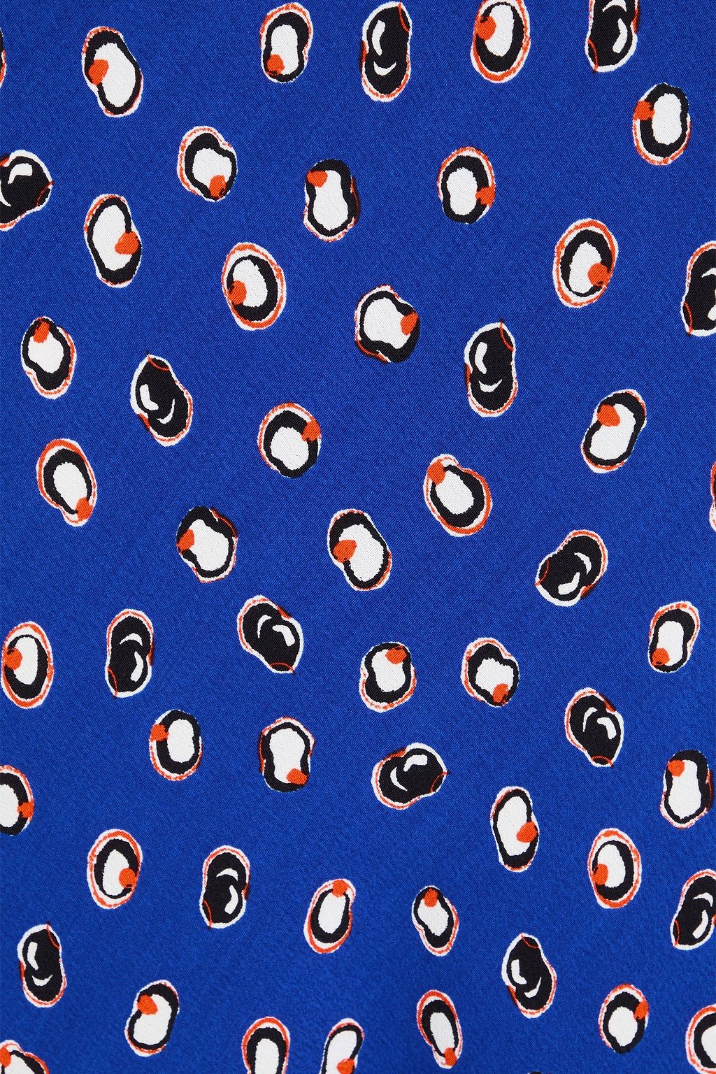 DIANE VON FURSTENBERG Delphie printed crepe midi skirt