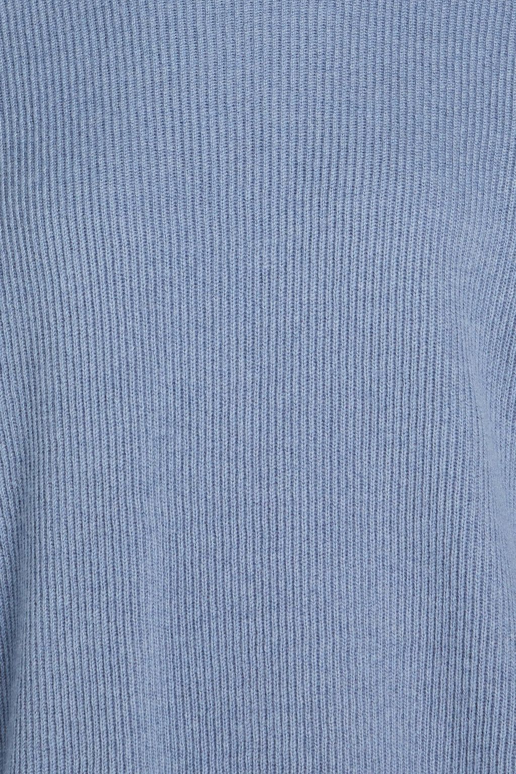 BRUNELLO CUCINELLI كنزة رياضية بياقة عالية مصنوعة من الكشمير بتصميم مضلّع ومزينة بالخرز