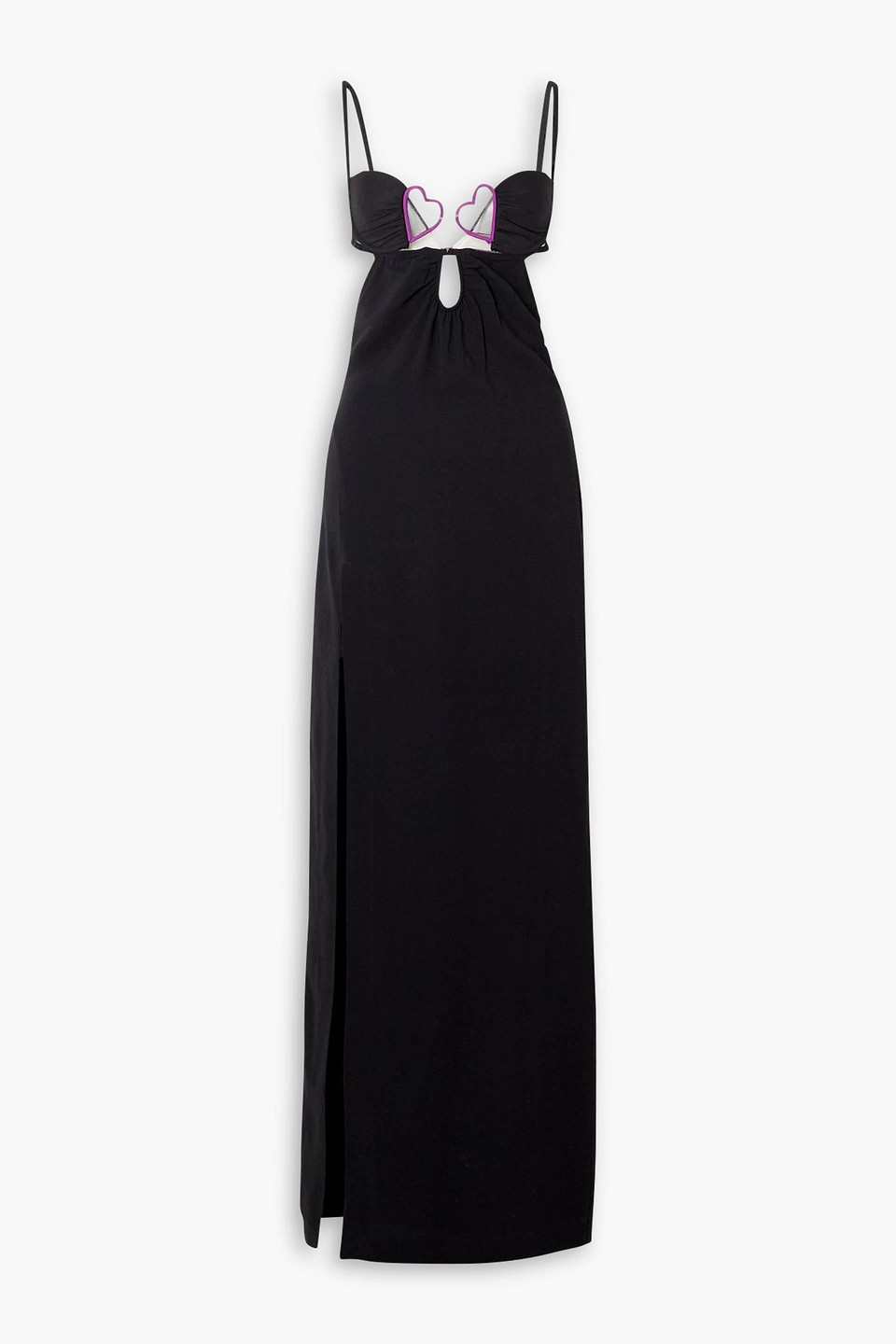 Nensi Dojaka Bustier-neck Sleeveless Gown In Black