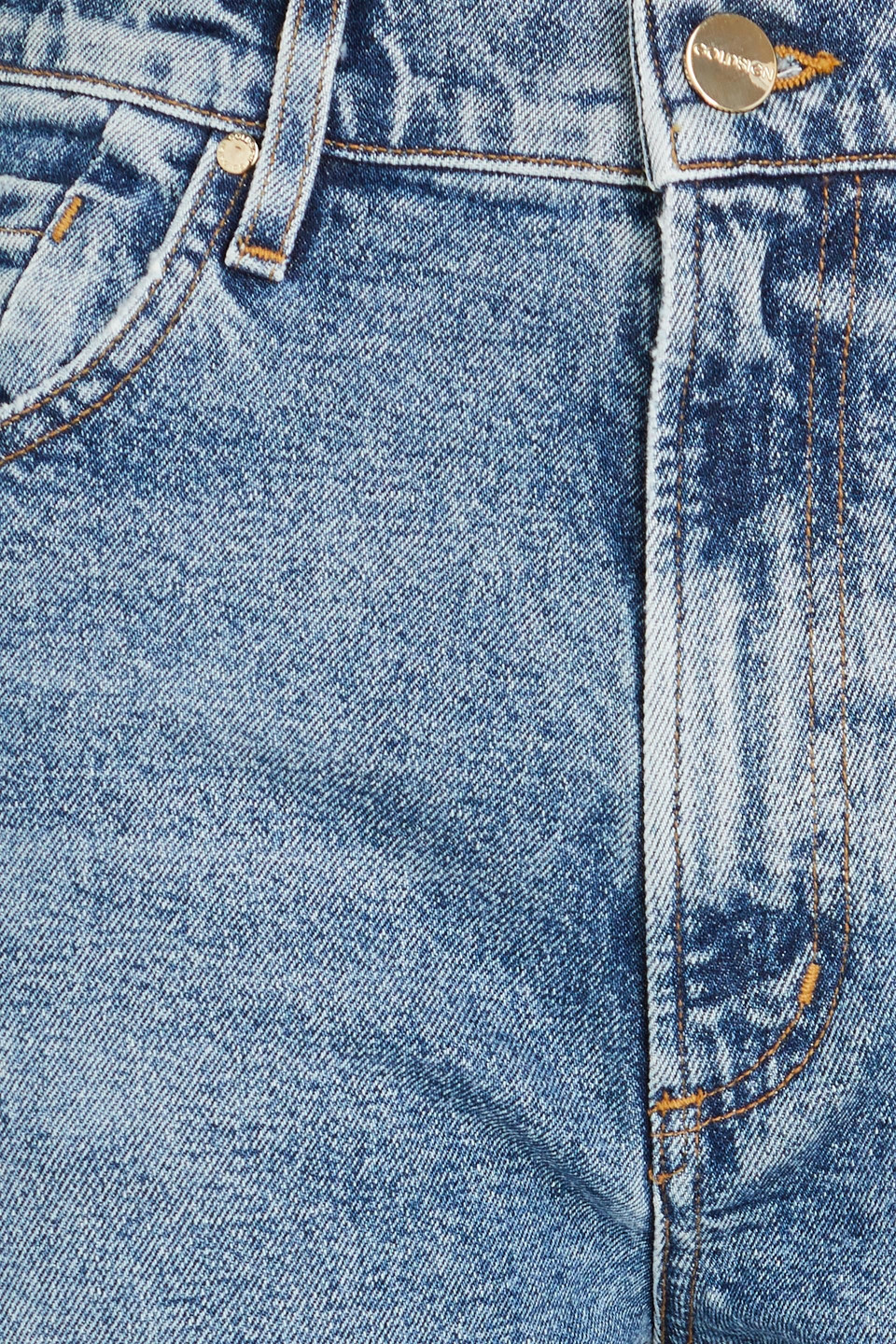 GOLDSIGN THE MELLERY HIGH-RISE STRAIGHT-LEG JEANS