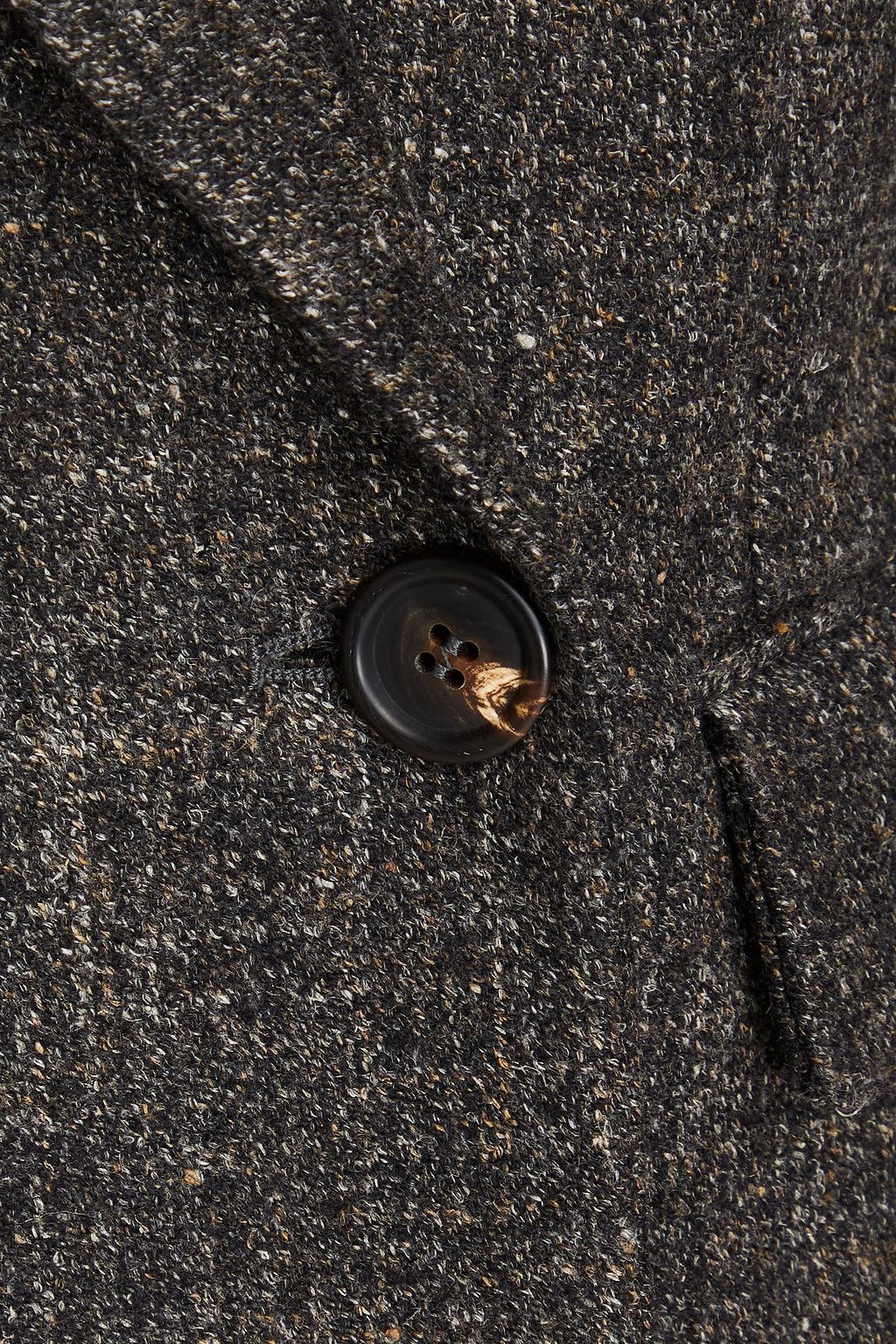 BRUNELLO CUCINELLI Double-breasted tweed blazer