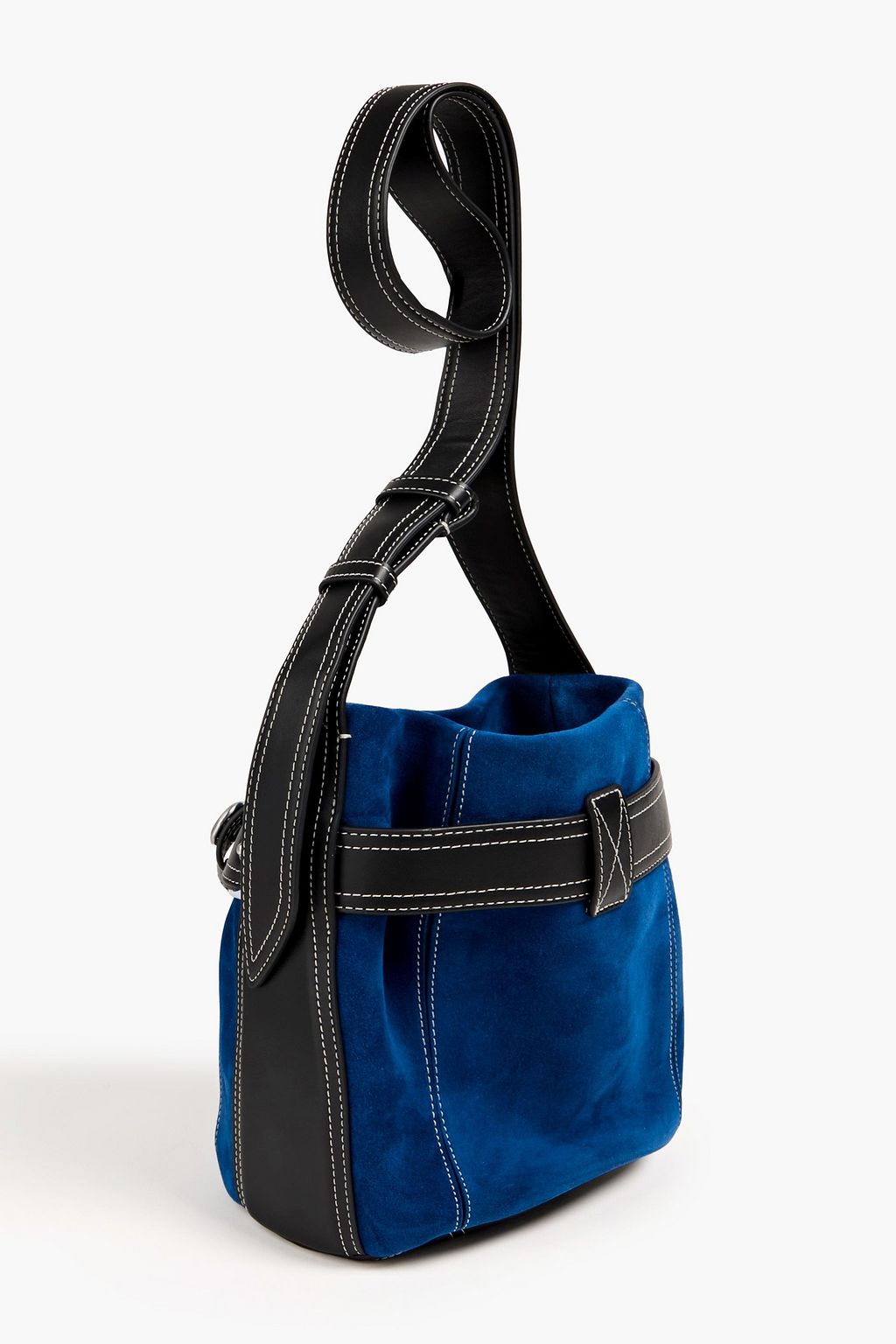 3.1 PHILLIP LIM حقيبة باكيت من الجلد وجلد السويد