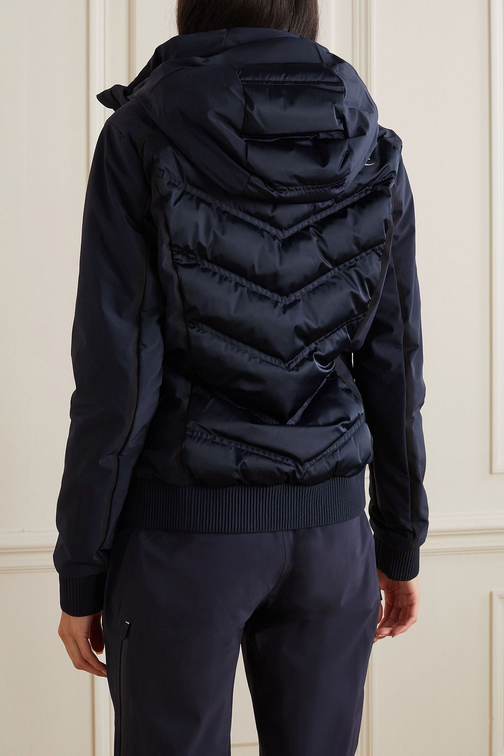 KJUS Bluebird quilted hooded ski jacket