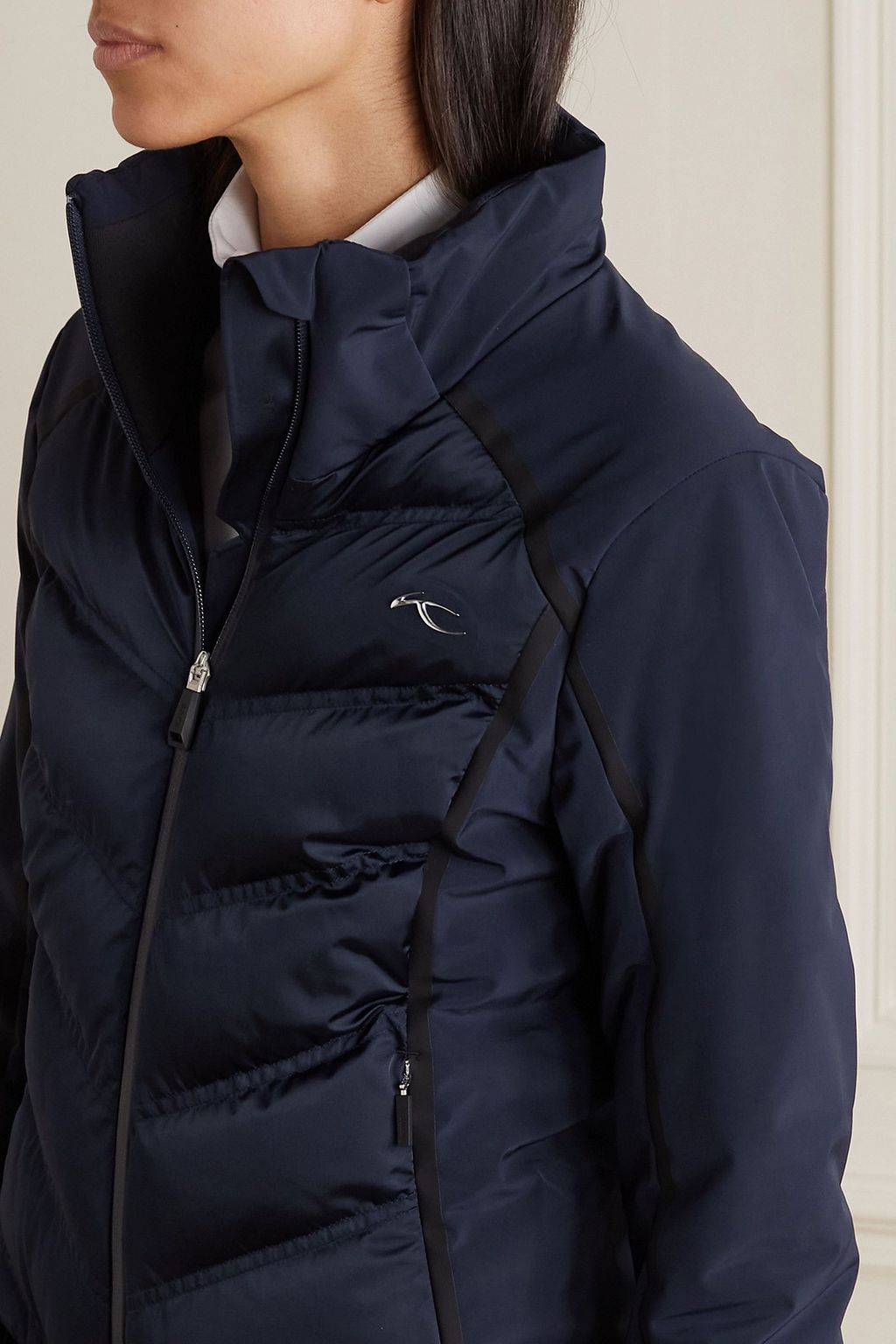KJUS Bluebird quilted hooded ski jacket