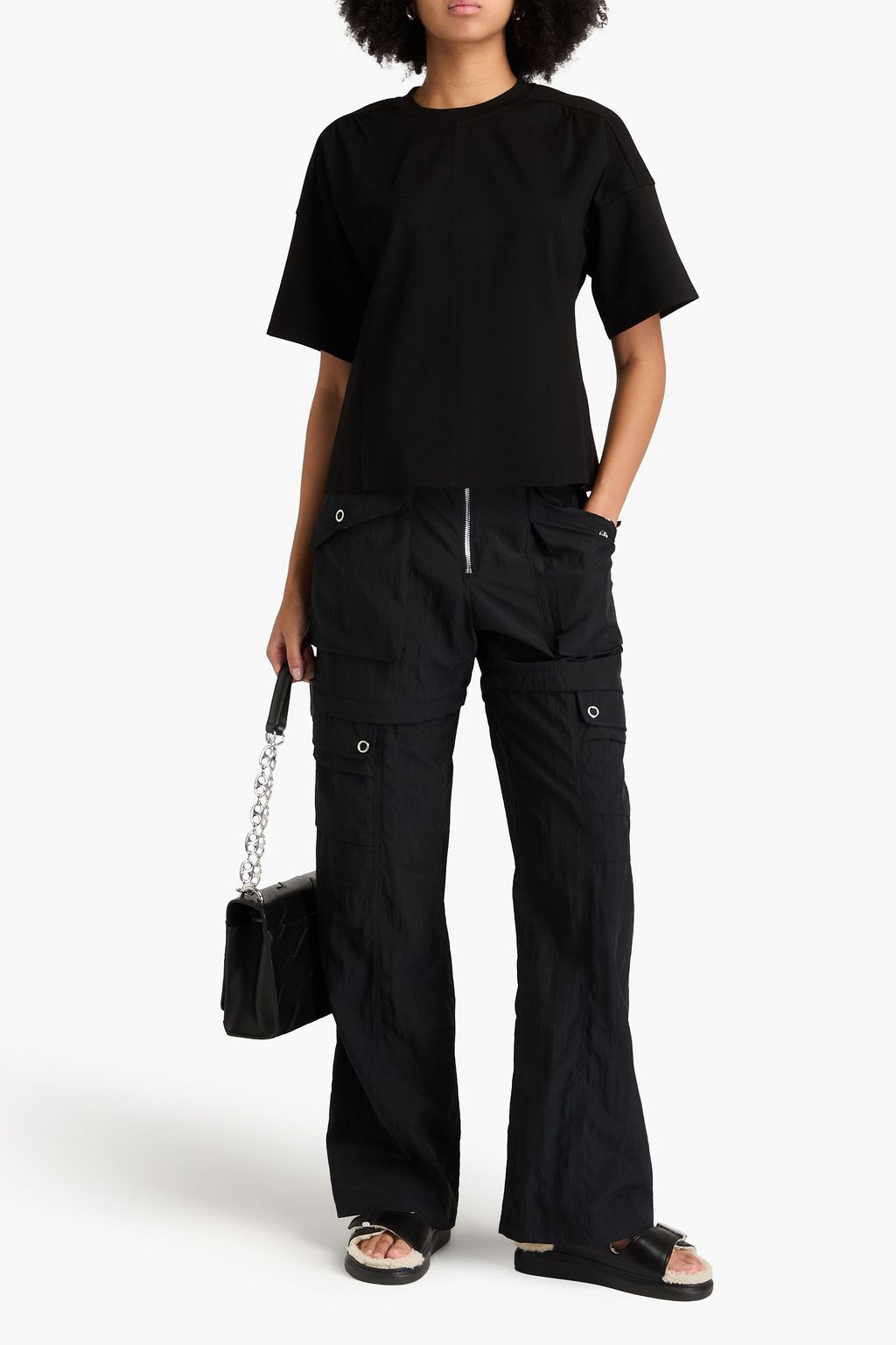 3.1 PHILLIP LIM تيشيرت من قماش بونتي