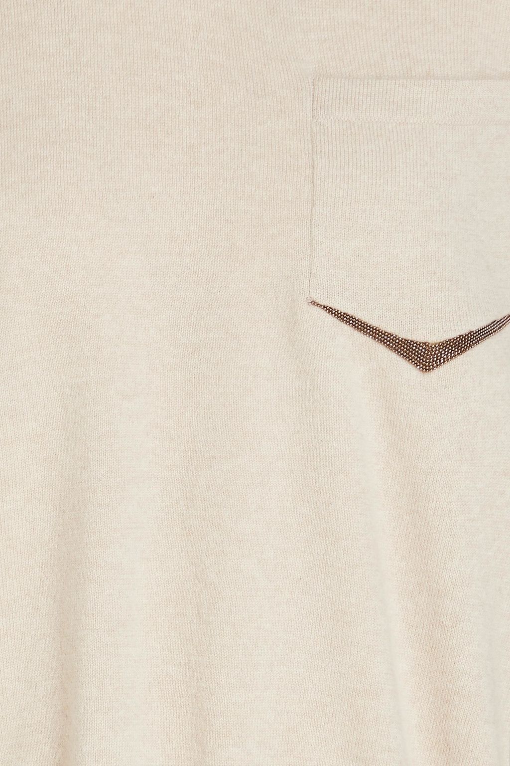 BRUNELLO CUCINELLI Bead-embellished cashmere sweater