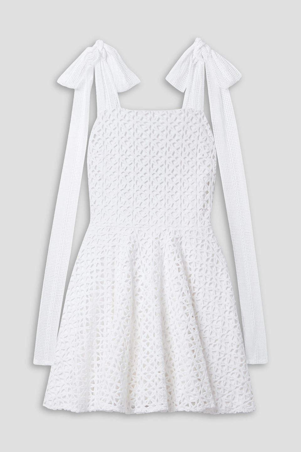 Lily crocheted cotton mini dress