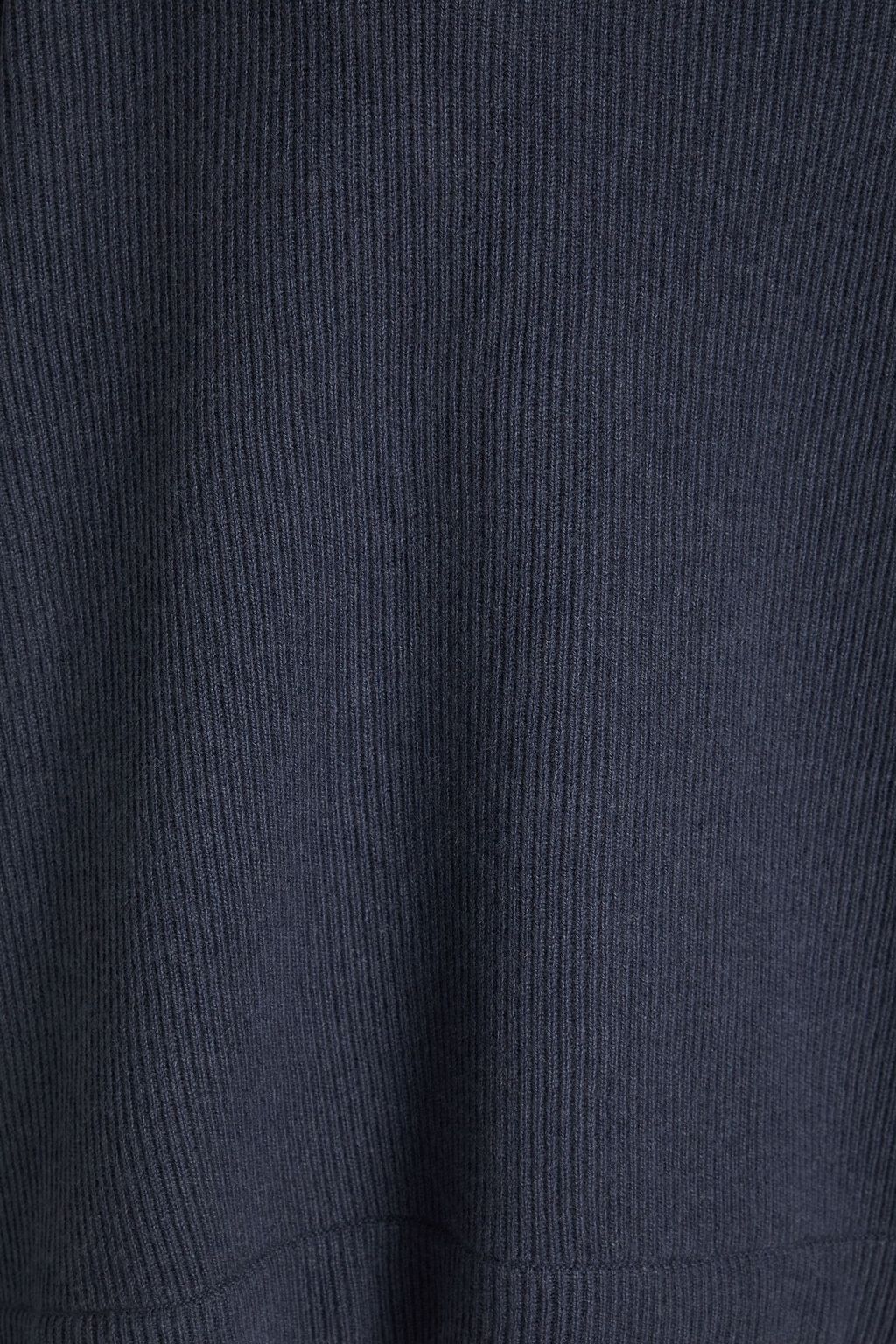 BRUNELLO CUCINELLI Bead-embellished ribbed cashmere turtleneck sweater