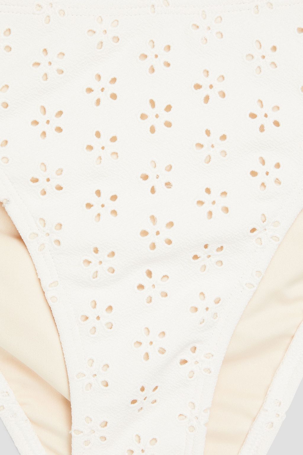 PEONY SWIMWEAR Broderie anglaise bikini briefs
