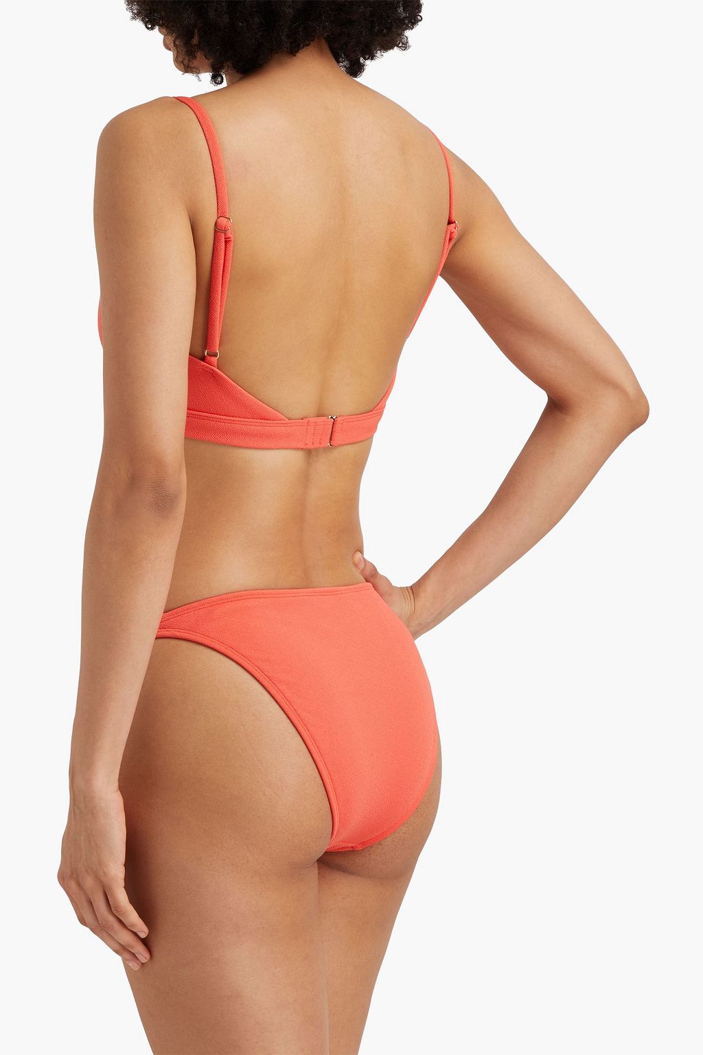 PEONY SWIMWEAR قطعة بيكيني علوية Weekend من الكريب المطاط المعاد تدويره