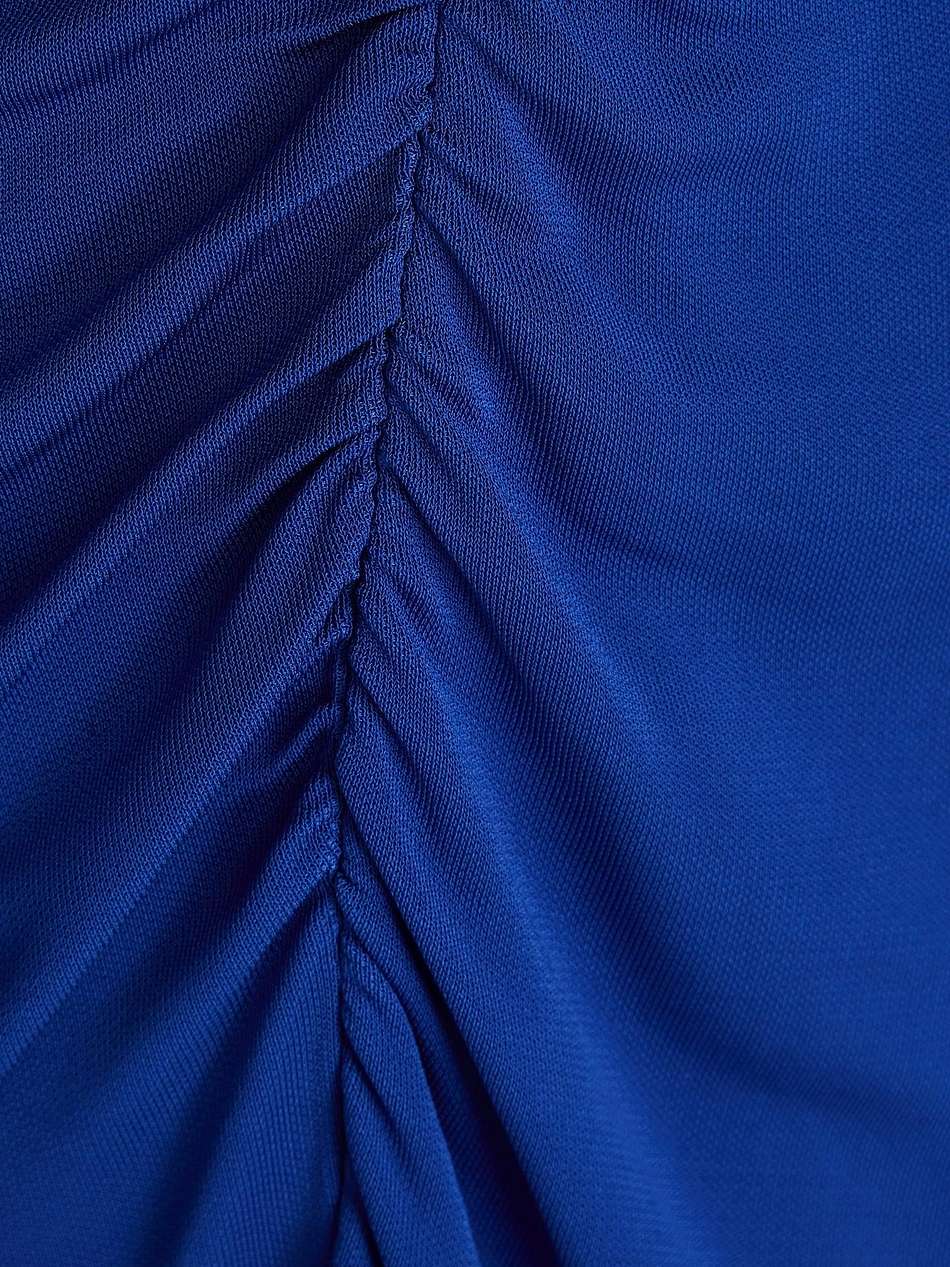 magena ruched jersey dress