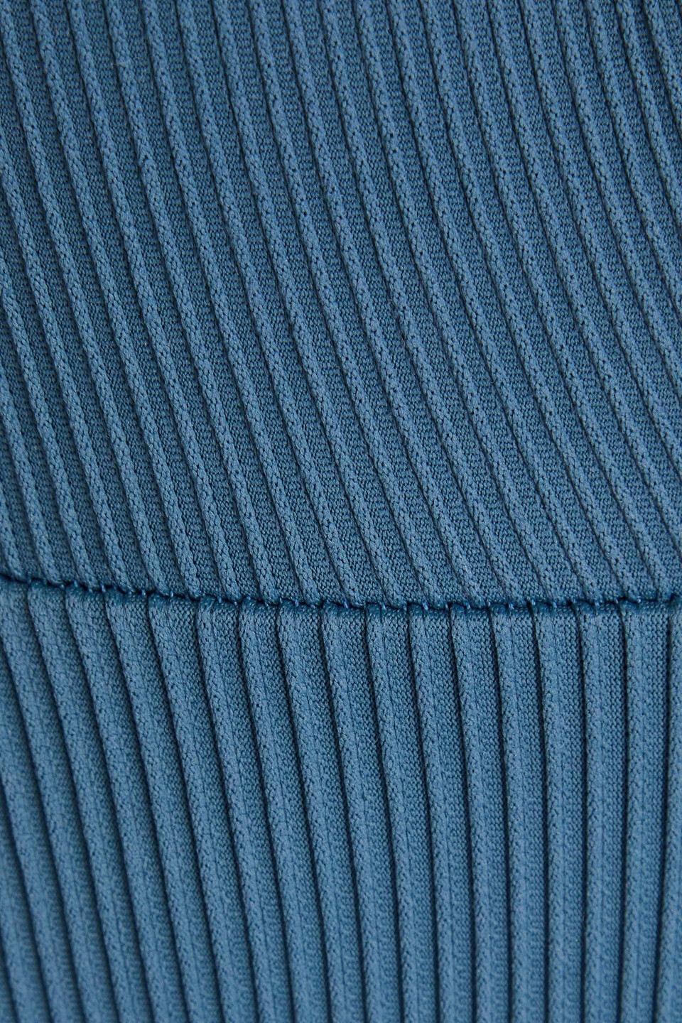 Haight Isabel Ribbed Swimsuit In Slate Blue