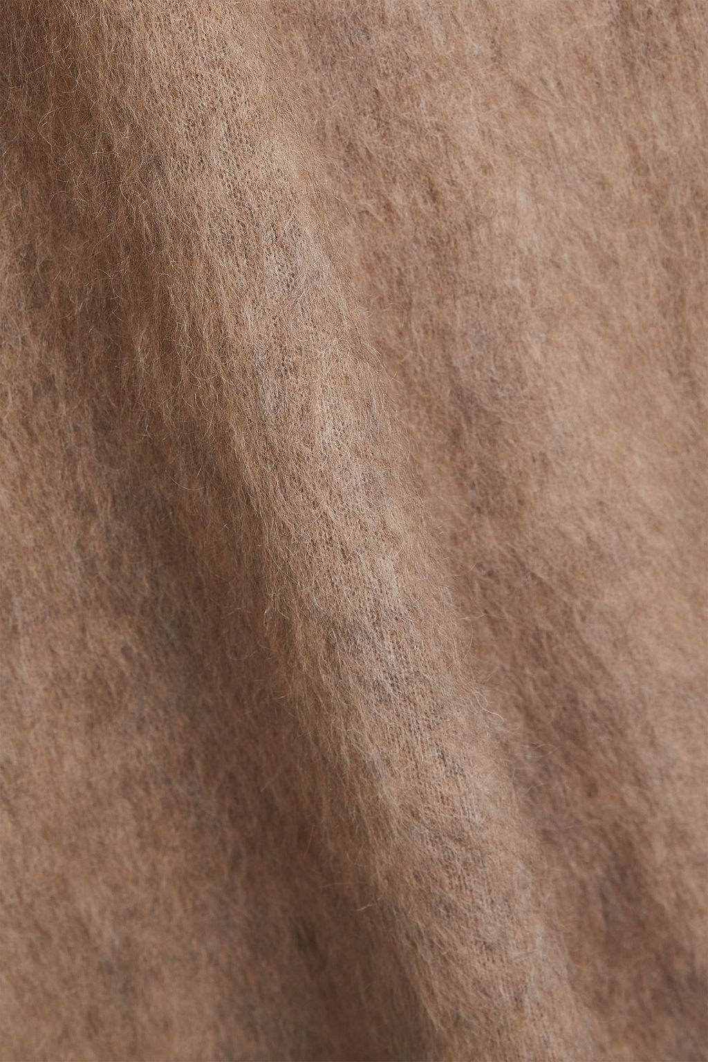 BRUNELLO CUCINELLI فستان متوسط الطول مصنوع من نسيج محبوك ممشّط ومزين بالخرز