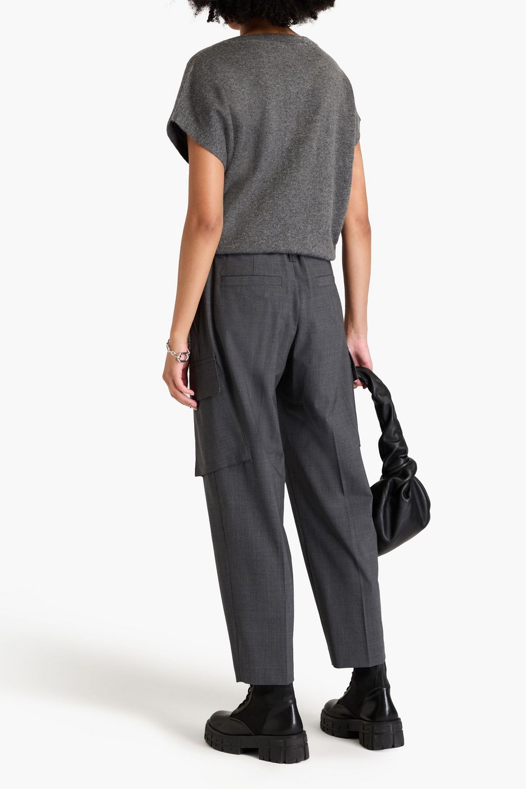BRUNELLO CUCINELLI 비즈 장식 캐시미어 베스트