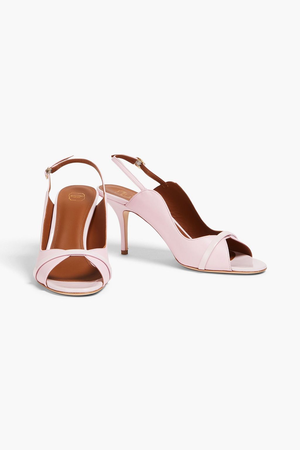 MALONE SOULIERS 제니 가죽 슬링백 샌들