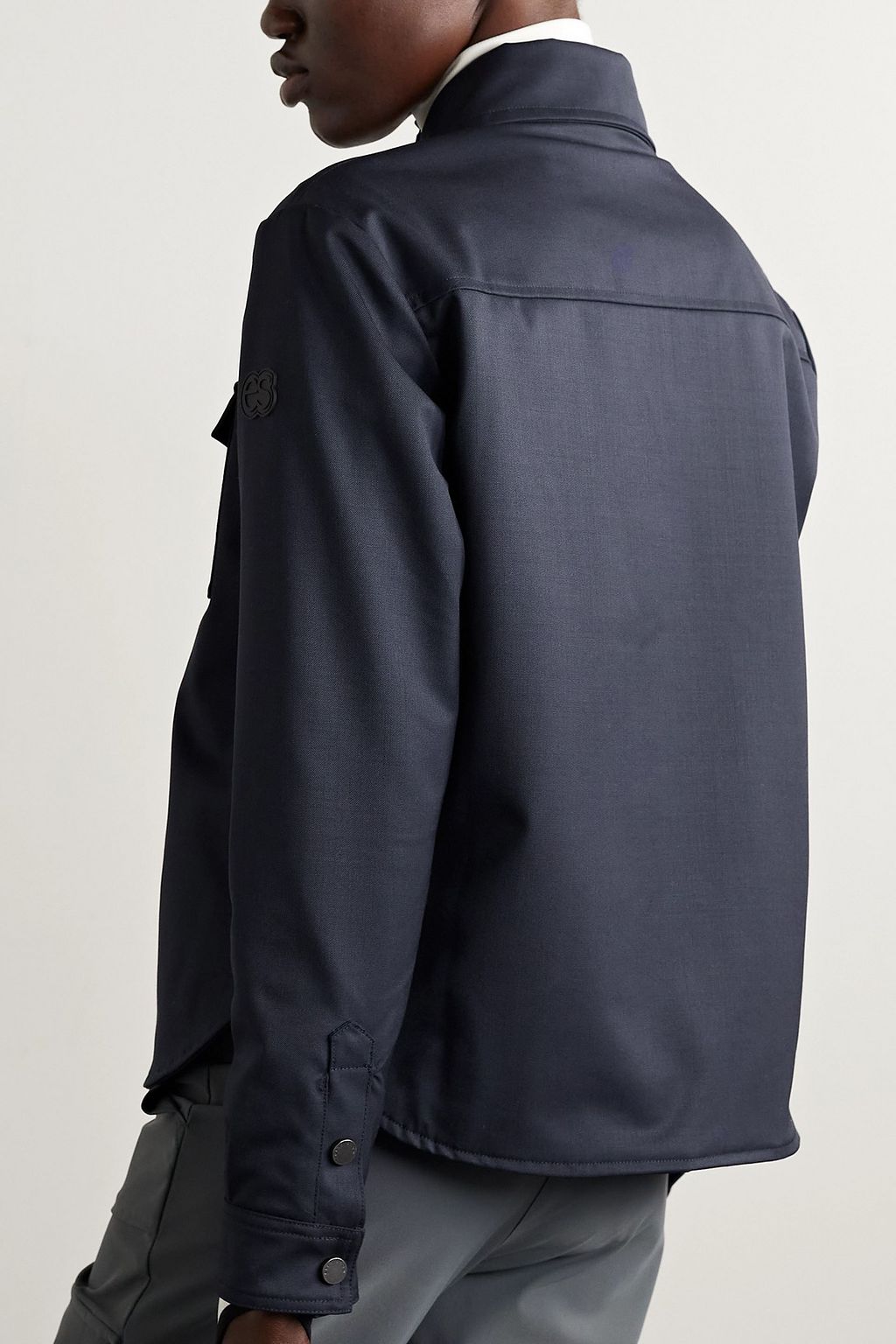ERIN SNOW Sahara wool-blend twill jacket