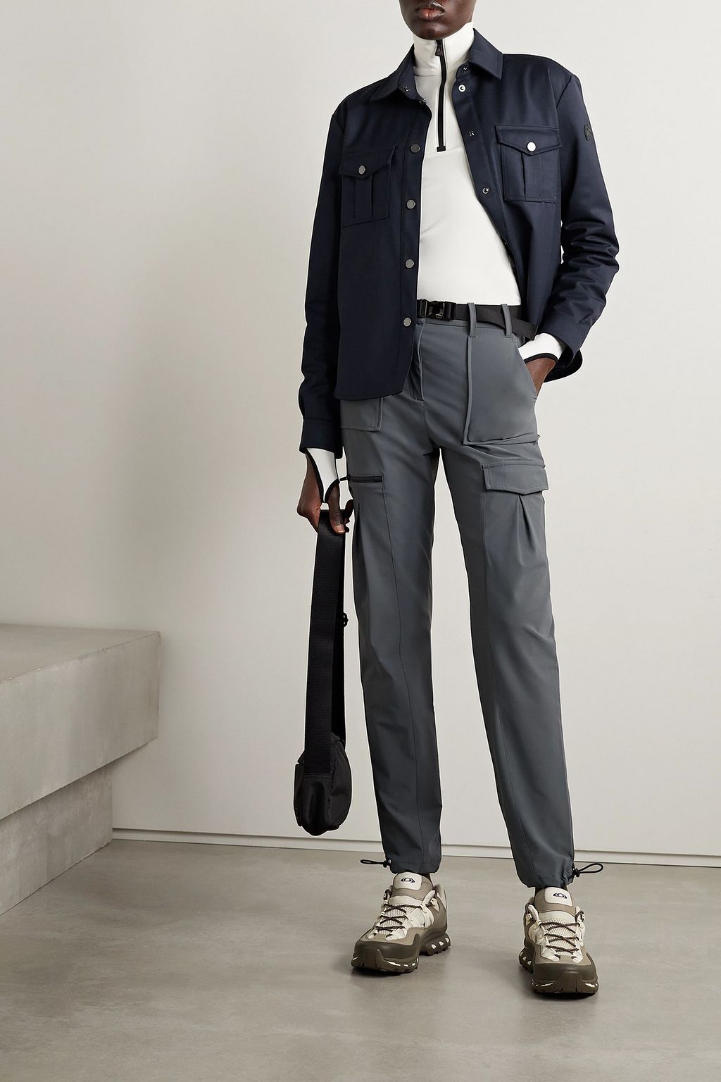 ERIN SNOW Sahara wool-blend twill jacket