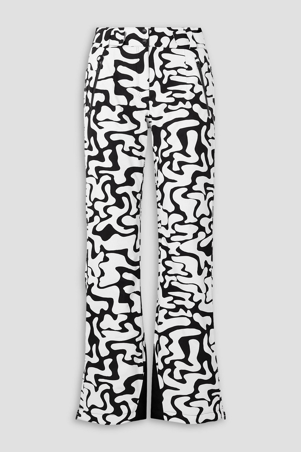 Aztech Mountain Ed Curtis Team Aztech Printed Padded Ski Pants In White
