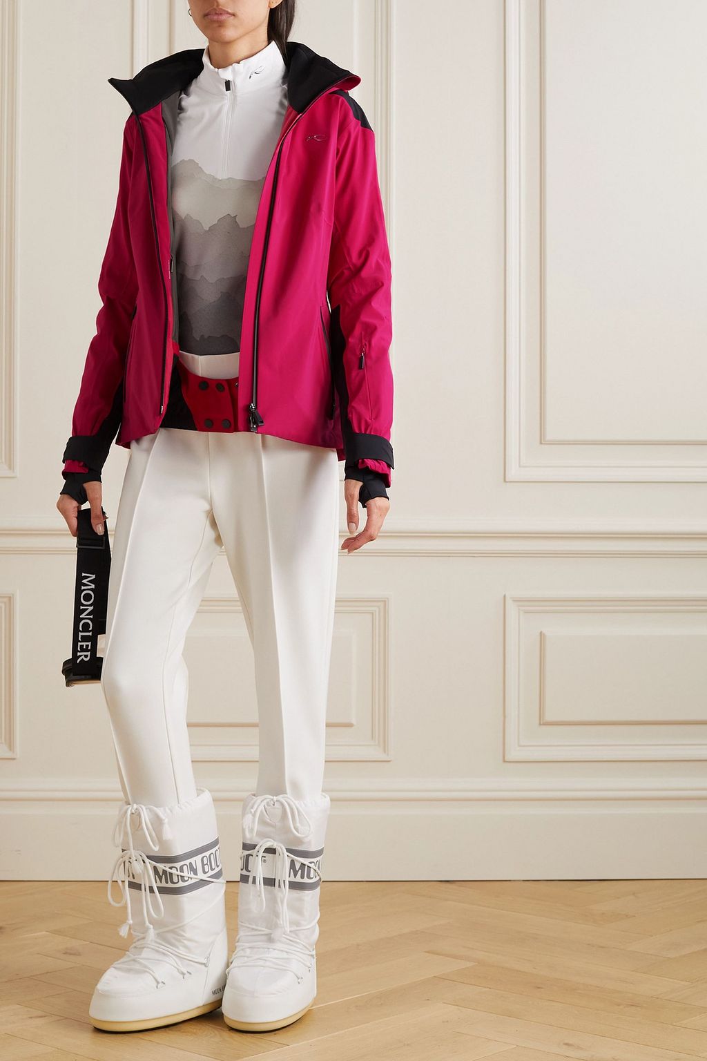 KJUS Formula hooded padded ski jacket