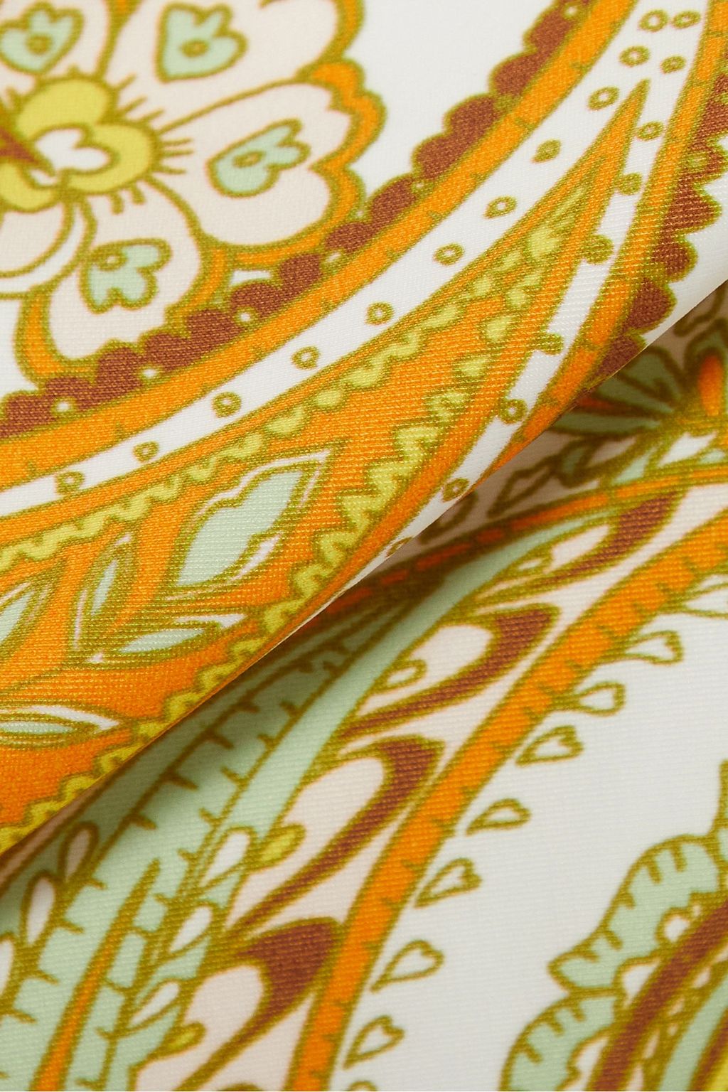 FAITHFULL Hazel paisley-print recycled bikini briefs
