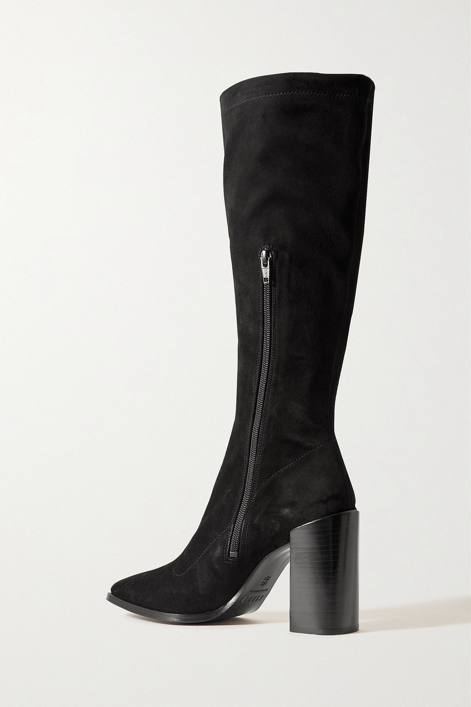 STAUD PAZ STRETCH-SUEDE KNEE BOOTS