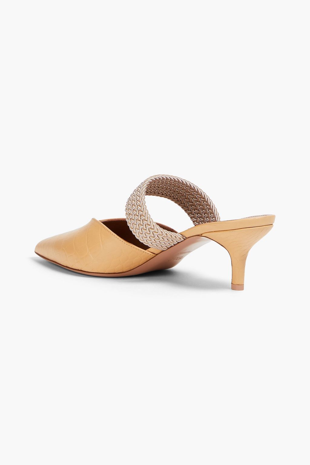 MALONE SOULIERS Maisie croc-effect leather mules