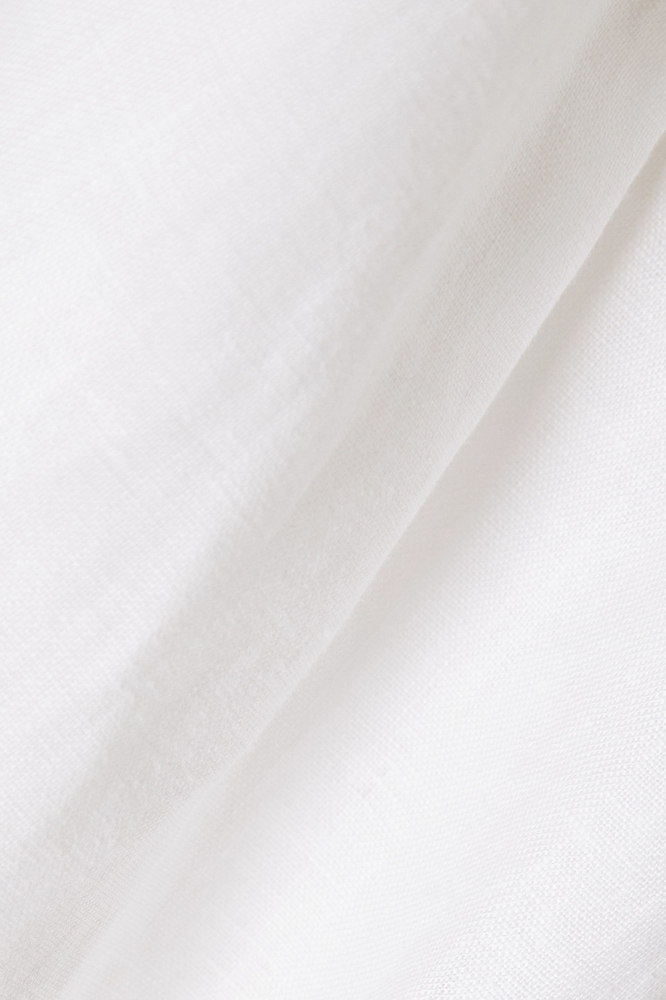 Faithfull The Brand Francois Hose Aus Leinen Mit Weitem Bein In Weiss