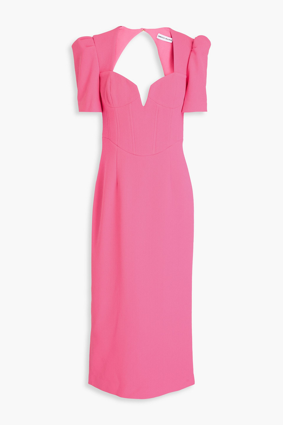 Rebecca Vallance Marie Midi Dress In Bubblegum