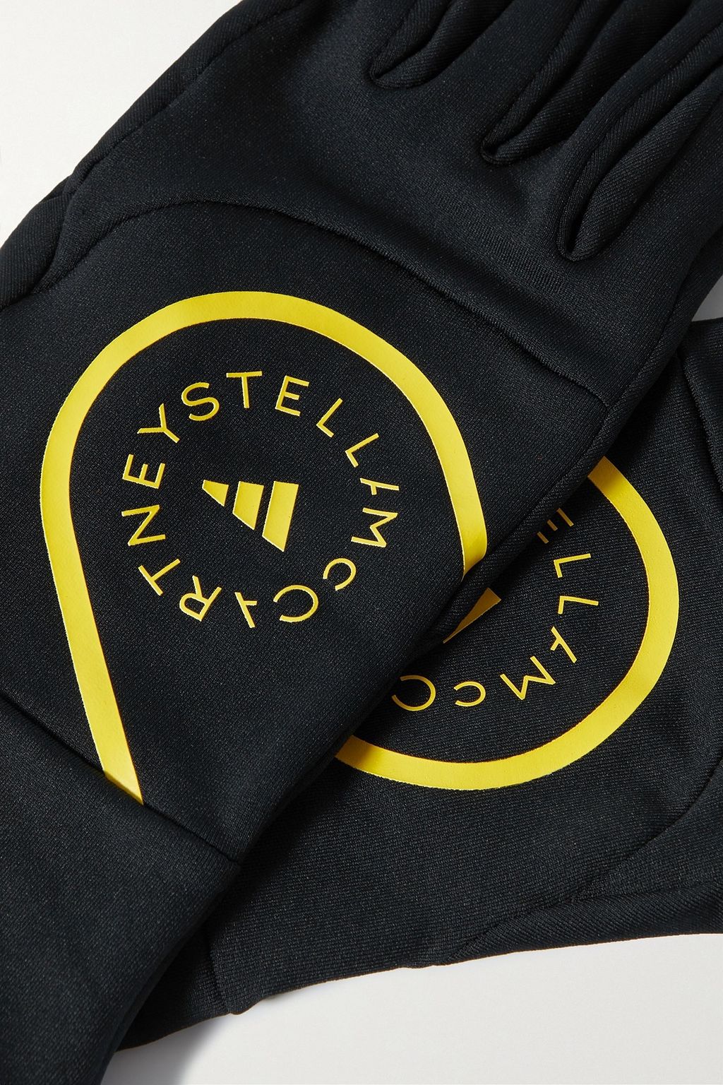 ADIDAS BY STELLA MCCARTNEY Printed stretch -jersey gloves