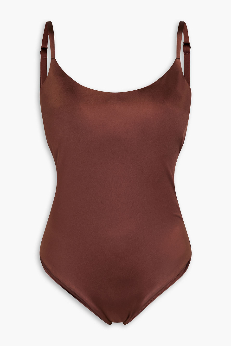 Form And Fold D-g The One Underwired Swimsuit In Brown